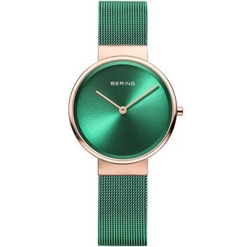 Classic Rosaforgyldt stål Batteridrevet quartz Dame ur fra Bering, 14531-868